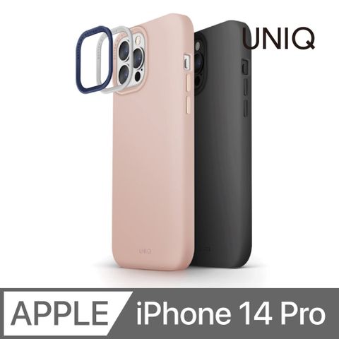 UNIQ LinoHue 液態矽膠雙色鏡頭防摔手機殼 支援Magclick iPhone 14 Pro (6.1 吋)