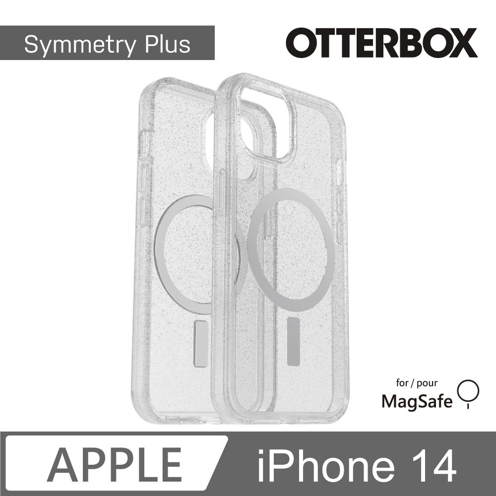 OTTERBOX  iPhone 14 Symmetry Plus 炫彩幾何保護殼-星塵 (支援MagSafe)