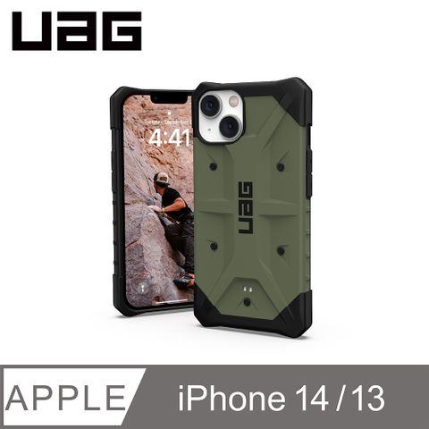 UAG iPhone 13/14 耐衝擊保護殼-綠