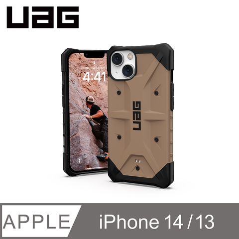 UAG iPhone 13/14 耐衝擊保護殼-沙