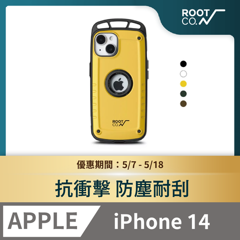 ROOT CO. 日本 iPhone 14 單掛勾式防摔手機殼 - 共五色