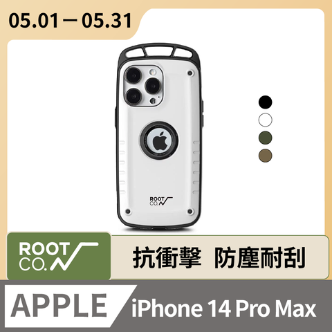 日本 ROOT CO. iPhone 14 Pro Max 單掛勾式防摔手機殼 - 共四色