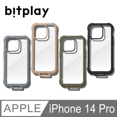 Bitplay Wander Case 隨行殼 iPhone14 Pro系列 透明背蓋軍規防摔手機殼附風格貼紙-4色可選