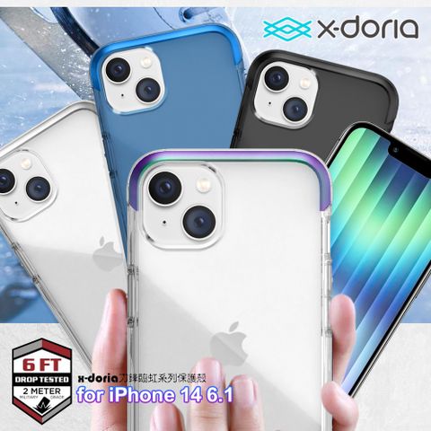 X-Doria Xdoria for iPhone 14 6.1 刀鋒臨虹系列保護殻