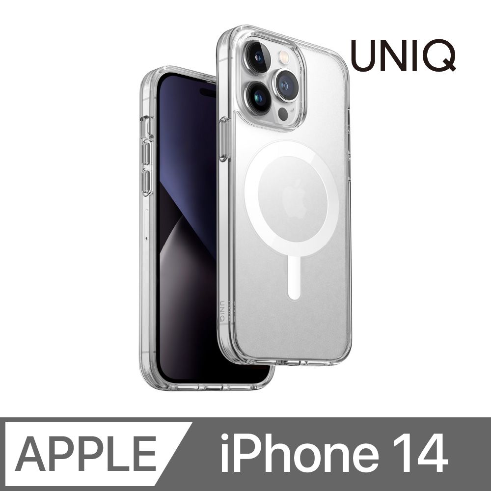 UNI-Q UNIQ Lifepro Xtreme 超透亮防摔雙料保護殼 支援磁吸 iPhone 14 (6.1 吋)