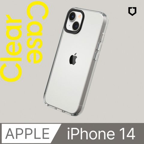【犀牛盾】iPhone 14 / iPhone 13 共用 (6.1吋) Clear透明防摔手機殼 (抗黃終身保固)