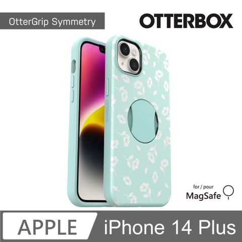 OTTERBOX iPhone 14 Plus OtterGrip Symmetry 炫彩幾何保護殼-幻彩 (支援MagSafe)