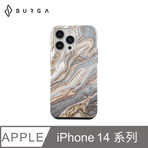 BURGA iPhone 14 系列 Tough款防摔保護殼-波瀾綠湖