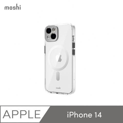 Moshi 摩仕 iPhone 14 iGlaze 磁吸輕量透明保護殼 (MagSafe)