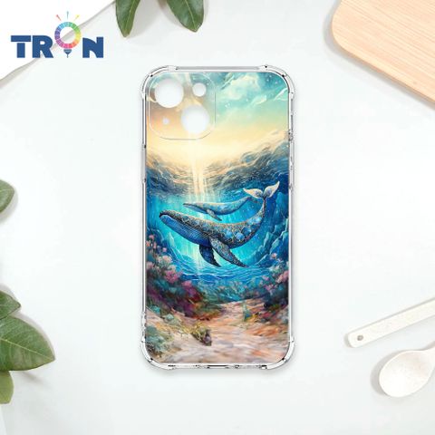 TRON IPhone 14 大海土豪鯨魚系列 四角防摔殼 手機殼