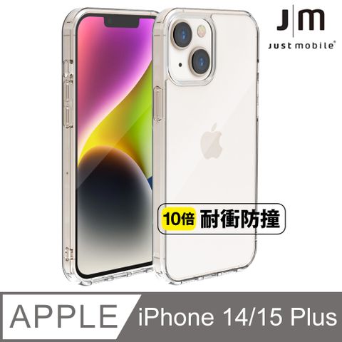 Just Mobile iPhone 14 Plus/15 Plus (6.7吋) TENC Air 透明氣墊抗摔殼