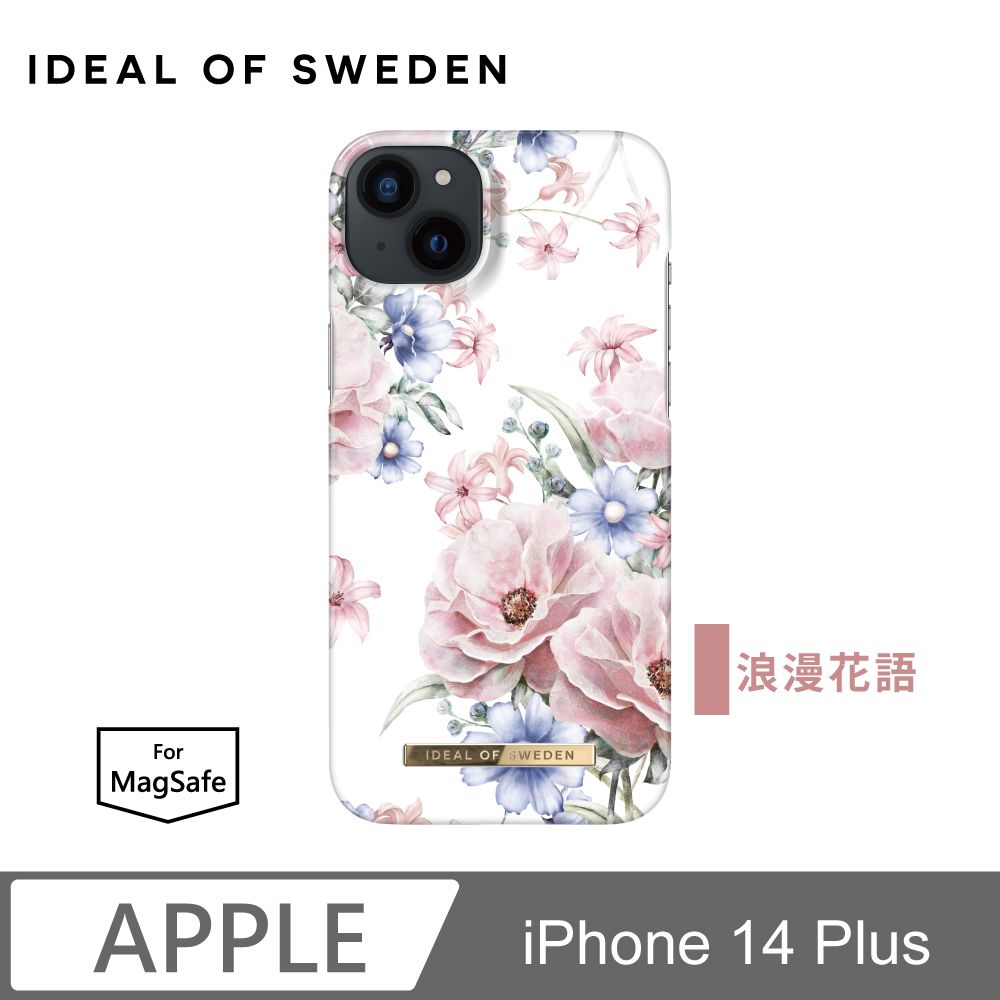 iDeal Of Sweden  iPhone 14 Plus 北歐時尚瑞典磁吸手機殼-浪漫花語(支援MagSafe)