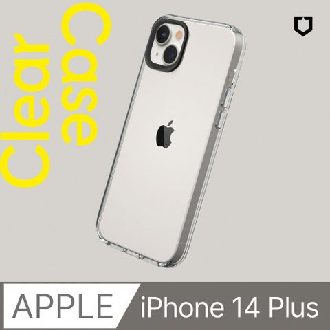 【犀牛盾】iPhone 14 Plus (6.7吋) Clear透明防摔手機殼 (抗黃終身保固)