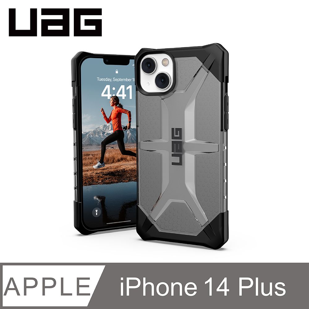 UAG  iPhone 14 Plus 耐衝擊保護殼-透黑