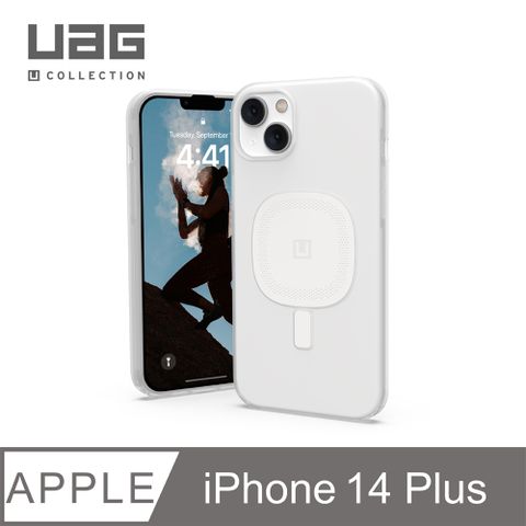 UAG [U] iPhone 14 Plus MagSafe 耐衝擊保護殼-白