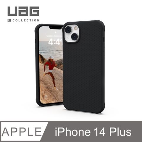 [U] iPhone 14 Plus MagSafe 耐衝擊矽膠保護殼-黑