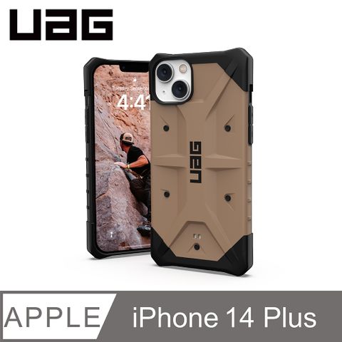 UAG iPhone 14 Plus 耐衝擊保護殼-沙