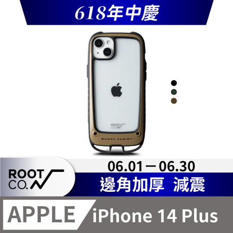 日本 ROOT CO. iPhone 14 Plus 雙掛勾式防摔手機殼 - 共三色