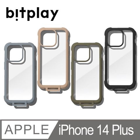 Bitplay Wander Case 隨行殼 iPhone14 Plus系列 透明背蓋軍規防摔手機殼附風格貼紙-4色可選