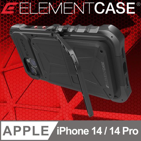 Element Case 美國  Black Ops iPhone 14/14 Pro 黑色行動頂級軍規防摔殼 - 黑