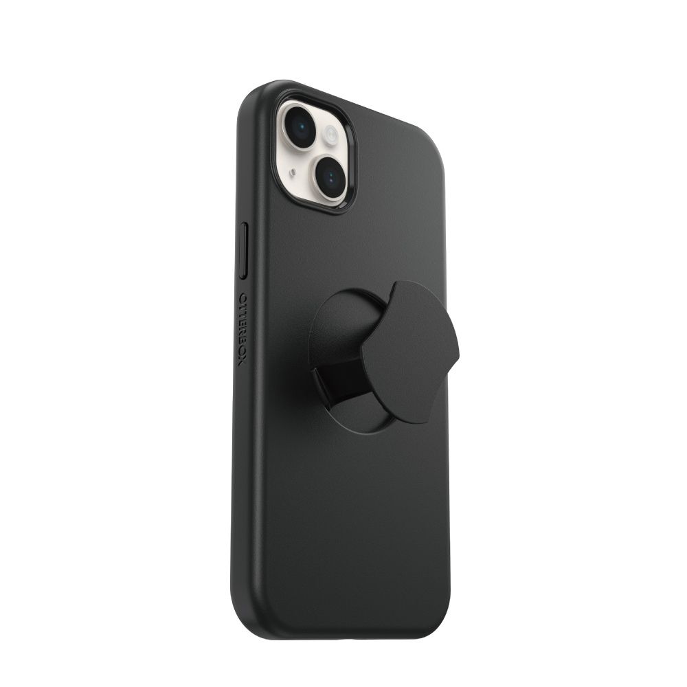 OTTERBOX  iPhone 14 Plus OtterGrip Symmetry 炫彩幾何保護殼-黑 (支援MagSafe)