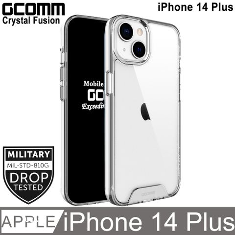 GCOMM Crystal Fusion 晶透軍規防摔殼 iPhone 14 Plus