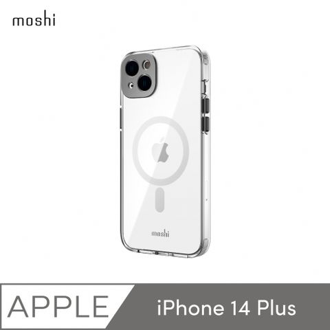 Moshi 摩仕 iPhone 14 Plus iGlaze 磁吸輕量透明保護殼 (MagSafe)