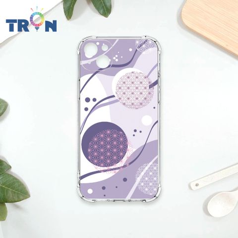 TRON IPhone 14 PLUS 日系和風圓點水球系列 四角防摔殼 手機殼