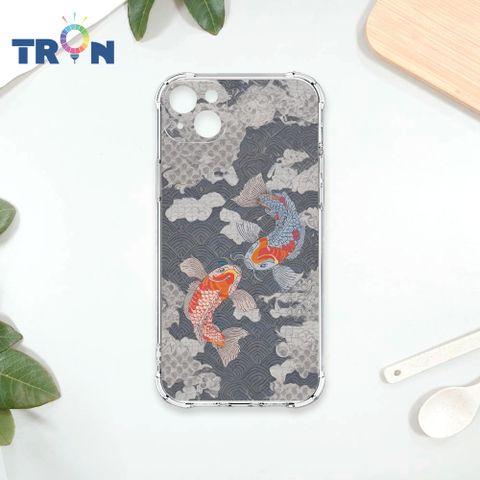 TRON IPhone 14 PLUS 鯉魚躍龍門系列 四角防摔殼 手機殼