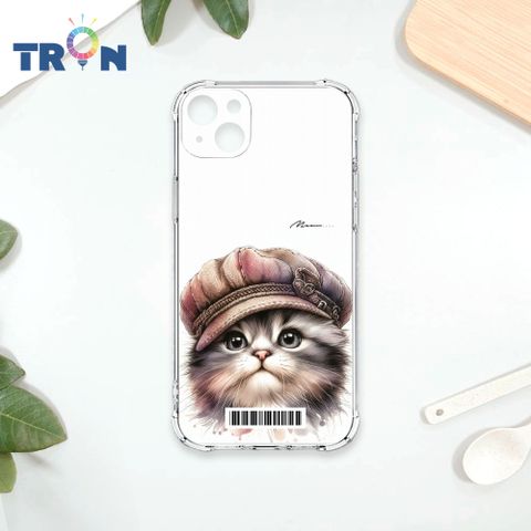 TRON IPhone 14 PLUS 喵的貓咪  載具 四角防摔殼 手機殼