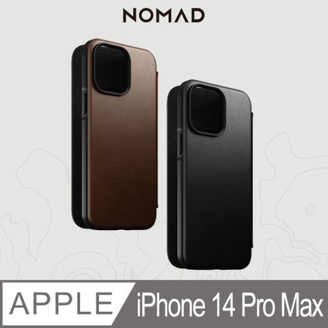 NOMAD 美國 嚴選Classic皮革保護套-iPhone 14 Pro Max (6.7)