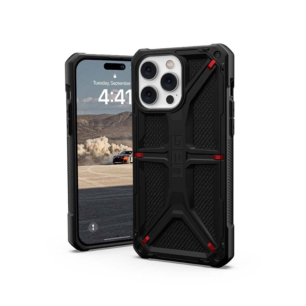 UAG  iPhone 14 Pro Max 頂級(特仕)版耐衝擊保護殼-軍用黑