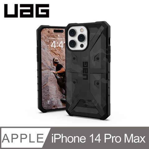 UAG iPhone 14 Pro Max 耐衝擊保護殼-迷彩黑