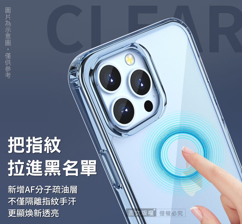 把指紋拉進黑名單新增AF分子疏油層不僅隔離指紋手汗更顯煥新透亮圖文版權侵權必究