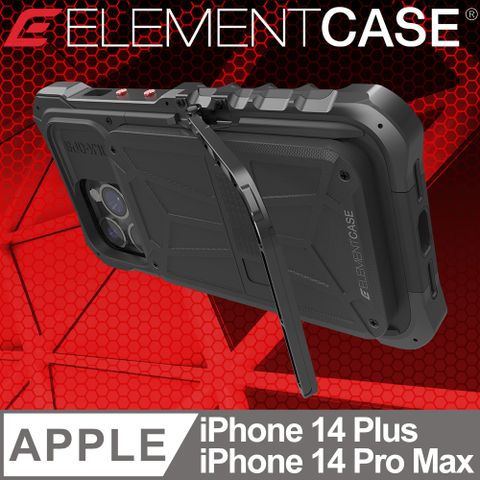 Element Case 美國  Black Ops iPhone 14 Plus/Pro Max 黑色行動頂級軍規防摔殼 - 黑