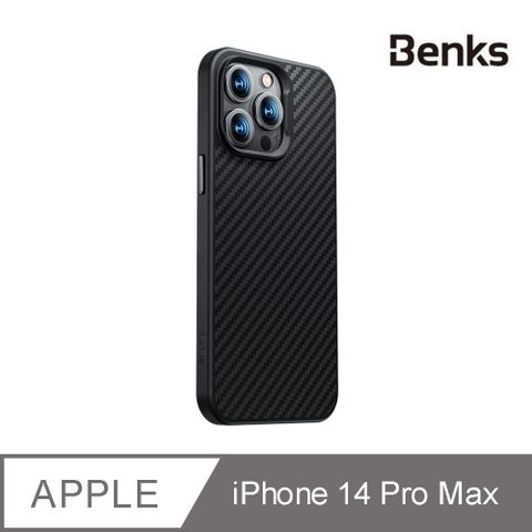 【Benks】凱芙拉殼 iPhone 14 Pro Max 黑色