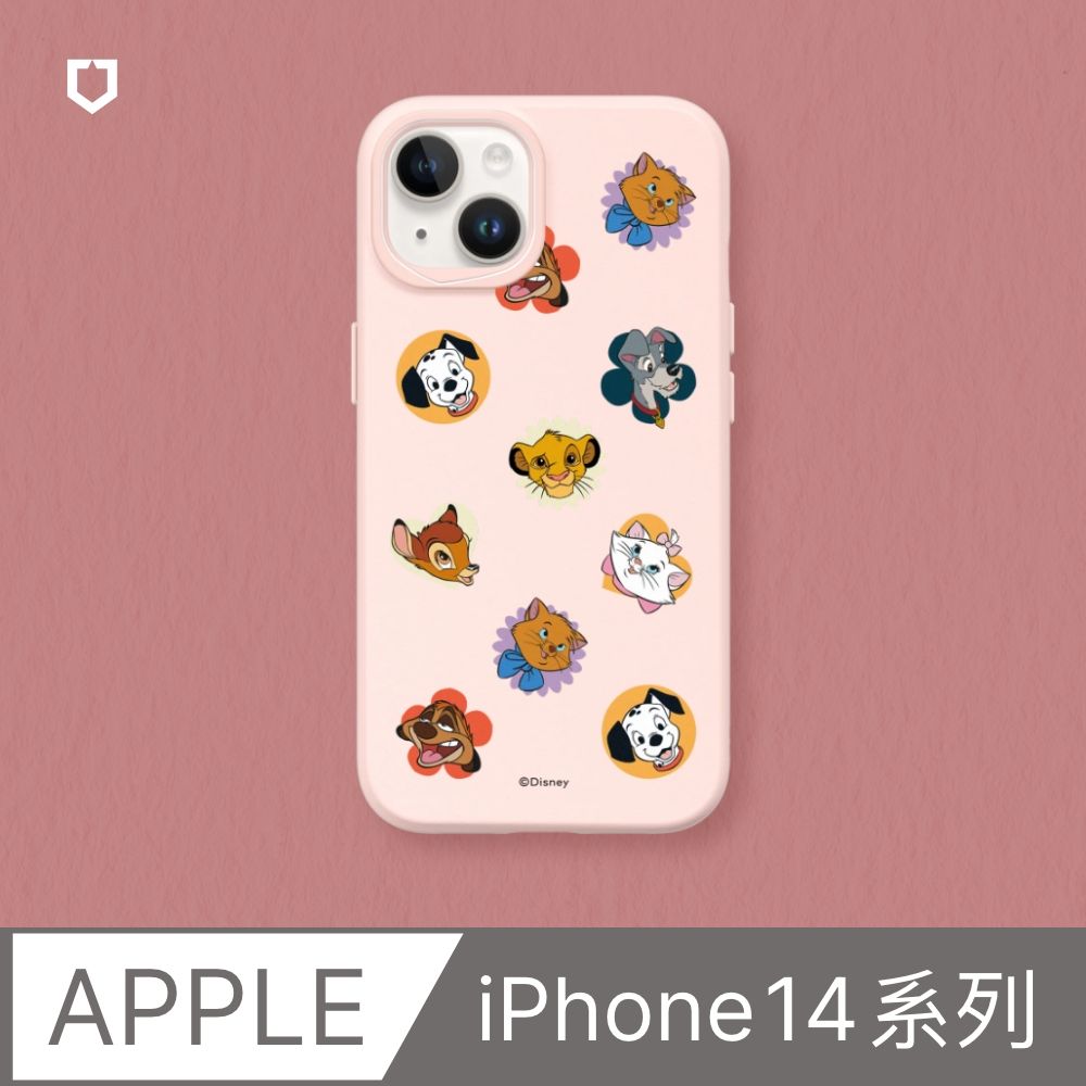 RHINOSHIELD 犀牛盾 iPhone 14系列SolidSuit防摔背蓋手機殼迪士尼經典系列-迪士尼 經典貼紙(多色可選)