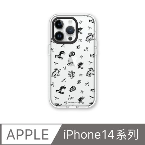 【犀牛盾】iPhone 14系列Clear透明防摔手機殼∣哈利波特系列-哈利波特 Pattern