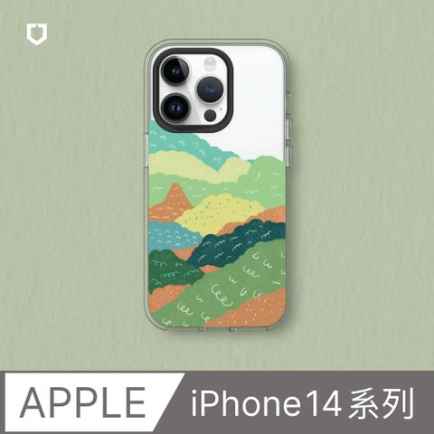 RHINOSHIELD 犀牛盾 iPhone 14系列Clear透明防摔手機殼獨家設計-暖意森林