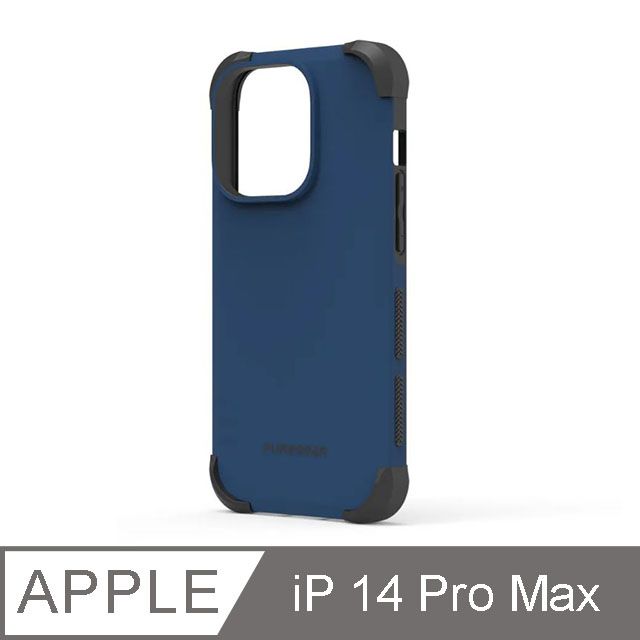 PureGear 普格爾  DUALTEK坦克保護殼 iPhone 14 Pro Max 海軍藍