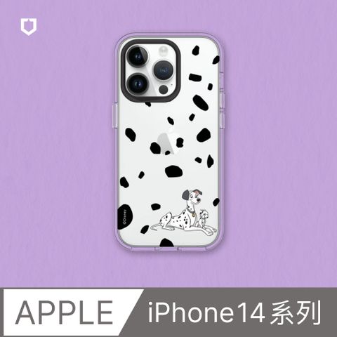 【犀牛盾】iPhone 14系列Clear透明防摔手機殼∣迪士尼經典系列-101忠狗
