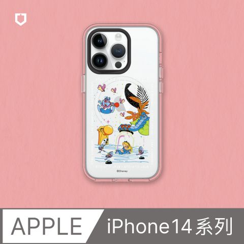 RHINOSHIELD 犀牛盾 iPhone 14系列Clear(MagSafe兼容)透明防摔手機殼迪士尼經典系列-愛麗絲夢遊仙境3