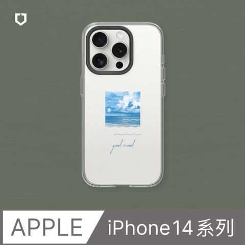 RHINOSHIELD 犀牛盾 iPhone 14系列Clear透明防摔手機殼獨家設計-好心情