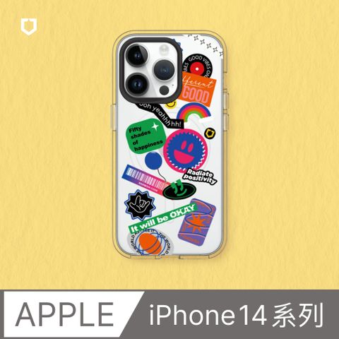 【犀牛盾】iPhone 14系列Clear(MagSafe兼容)透明防摔手機殼∣獨家設計-就是不一樣
