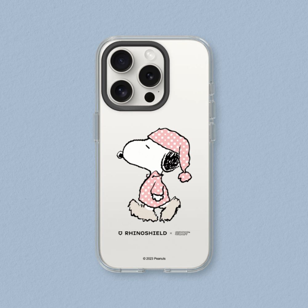 RHINOSHIELD 犀牛盾 iPhone 14系列Clear透明防摔手機殼Snoopy史努比系列-Snoopy Go to sleep