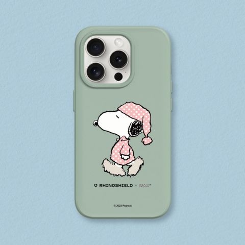 RHINOSHIELD 犀牛盾 iPhone 14系列SolidSuit防摔背蓋手機殼Snoopy史努比系列-Snoopy Go to sleep