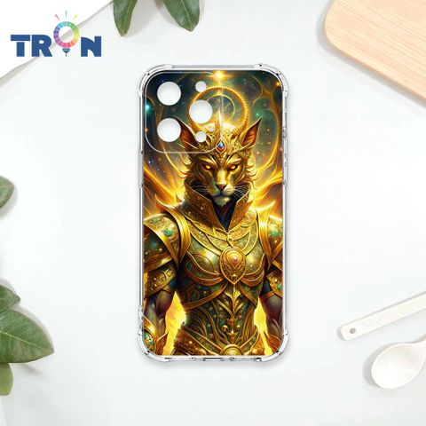 TRON IPhone 14 PRO MAX 身披金甲的貓 四角防摔殼 手機殼