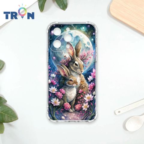 TRON IPhone 14 PRO MAX 月球上的兔子 四角防摔殼 手機殼