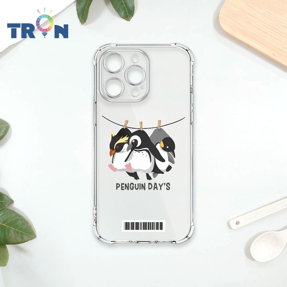  TRON IPhone 14 PRO MAX 曬多種企鵝  載具 四角防摔殼 手機殼