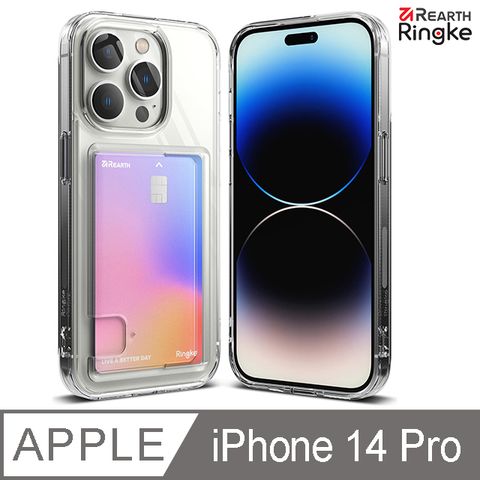 Ringke ｜iPhone 14 Pro 6.1吋 [Fusion Card] 卡片收納防撞手機保護殼